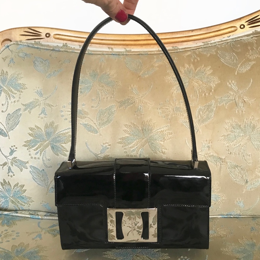 Vintage Patent Leather Ferragamo Purse